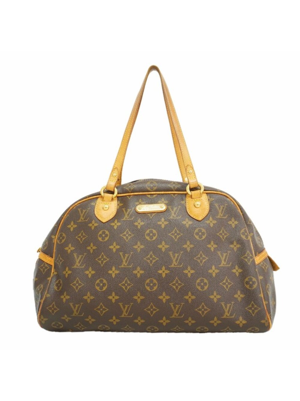 Louis Vuitton Shoulder Bag Monogram Montorgueil GM Brown